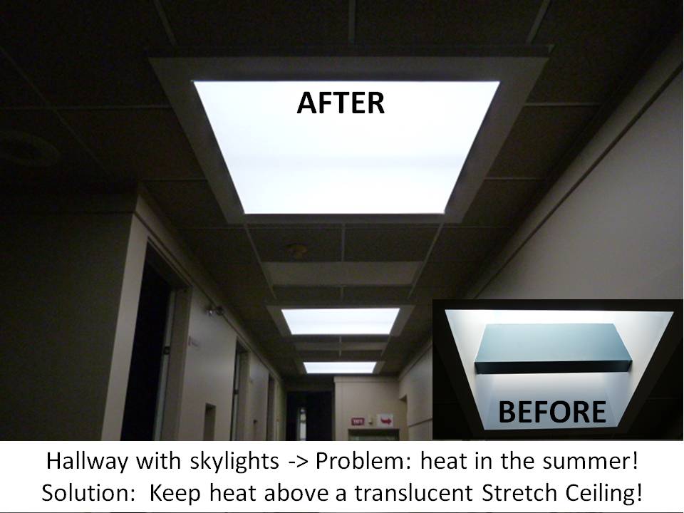 1507 before after hallway skylights covered with translucent ceilings